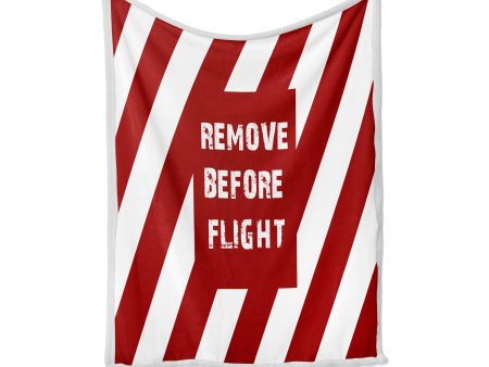 Special Edition Remove Before Flight Designed Bed Blankets & Covers Discount