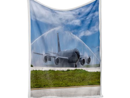 US Air Force Big Jet Designed Bed Blankets & Covers Online Hot Sale