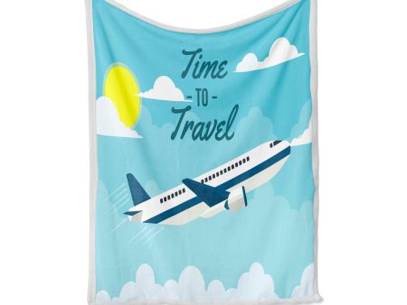 Time to Travel Designed Bed Blankets & Covers Fashion