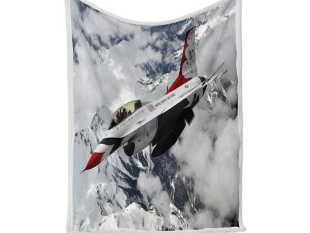 US AirForce Show Fighting Falcon F16 Designed Bed Blankets & Covers Hot on Sale