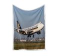 Singapore Airlines Cargo Boeing 747 Designed Bed Blankets & Covers Supply