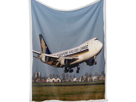 Singapore Airlines Cargo Boeing 747 Designed Bed Blankets & Covers Supply