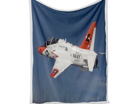 US Navy Training Jet Designed Bed Blankets & Covers Online Hot Sale