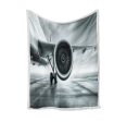 Super Cool Airliner Jet Engine Designed Bed Blankets & Covers Hot on Sale