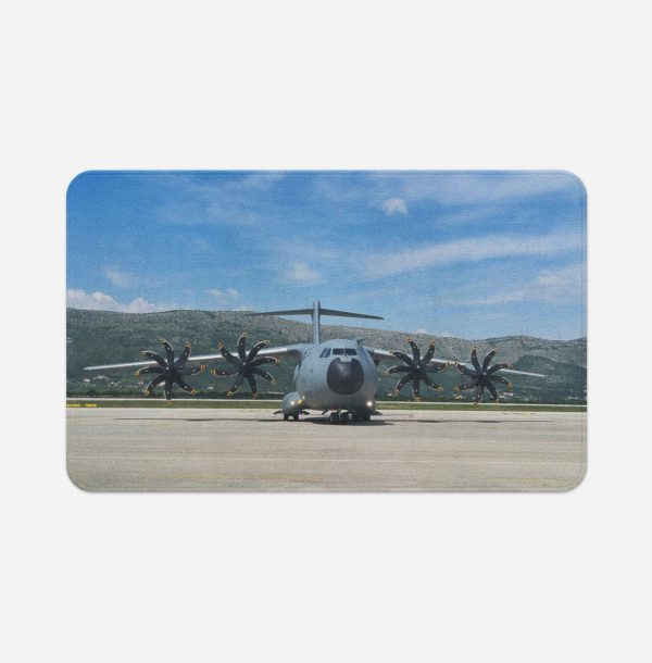 Face to Face with Airbus A400M Designed Bath Mats Online