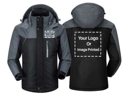 Your Custom Logo(s) Designed Thick Winter Jackets Sale