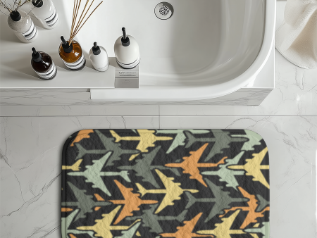 Volume 2 Super Colourful Airplanes Designed Bath Mats Online