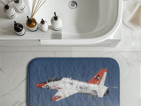 US Navy Training Jet Designed Bath Mats For Cheap