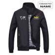 World Map (Text) Designed Stylish Jackets Fashion