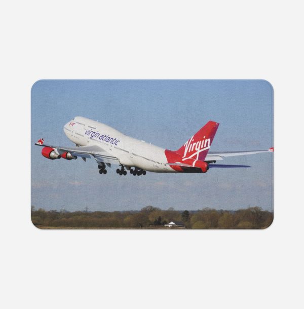 Virgin Atlantic Boeing 747 Designed Bath Mats Online now