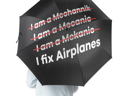 I Fix Airplanes Designed Umbrella Online Sale