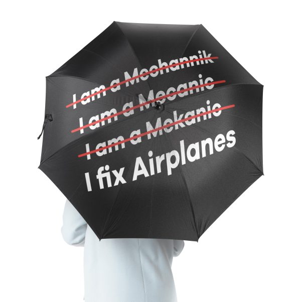 I Fix Airplanes Designed Umbrella Online Sale