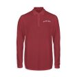 Special BOEING Text Designed Long Sleeve Polo T-Shirts Discount