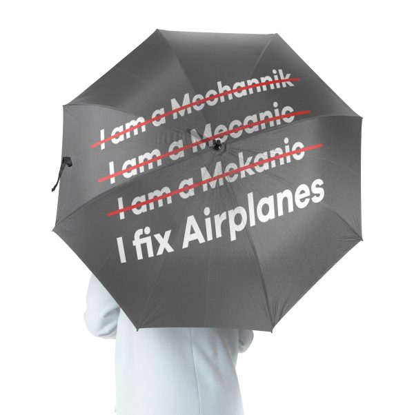 I Fix Airplanes Designed Umbrella Online Sale