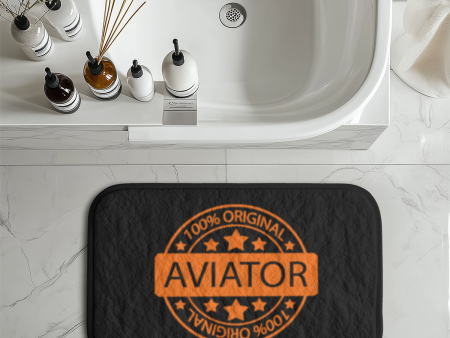 100 Original Aviator Designed Bath Mats Fashion