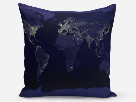 World Map From Space Designed Pillowsc Online now