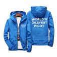 World s Okayest Pilot Designed Windbreaker Jackets Online Sale