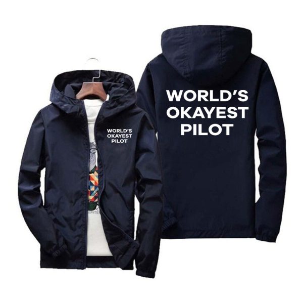 World s Okayest Pilot Designed Windbreaker Jackets Online Sale