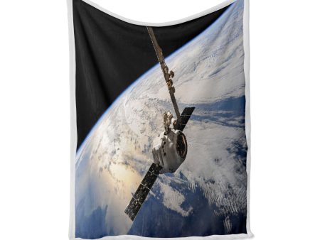 World View from Space Designed Bed Blankets & Covers Cheap