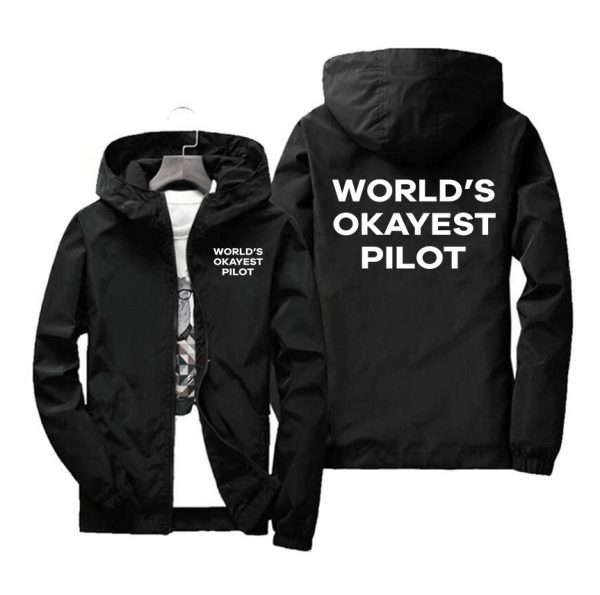 World s Okayest Pilot Designed Windbreaker Jackets Online Sale