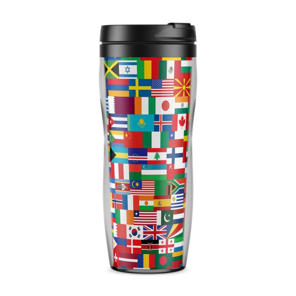 World Flags Designed Travel Mugs Hot on Sale