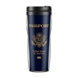 USA Passport Designed Travel Mugs Discount